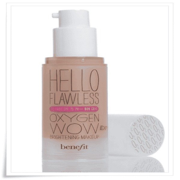 Hello Flawless! Oxygen Wow Liquid Foundation deluxe sample in ’Warm Me Up’ Toasted Beige