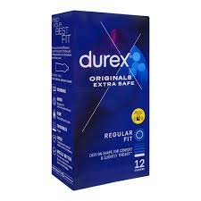 Durex Originals Extra Safe Regular Fit Condom, 12-Pack Price In Pakistan